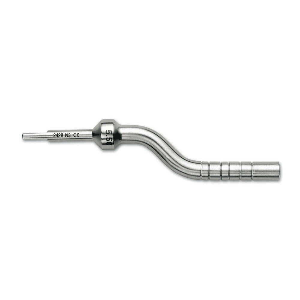 HuFriedy Osteotome BonePusher 5.50 vinklet, 5,0mm sylindrisk 1 x 1