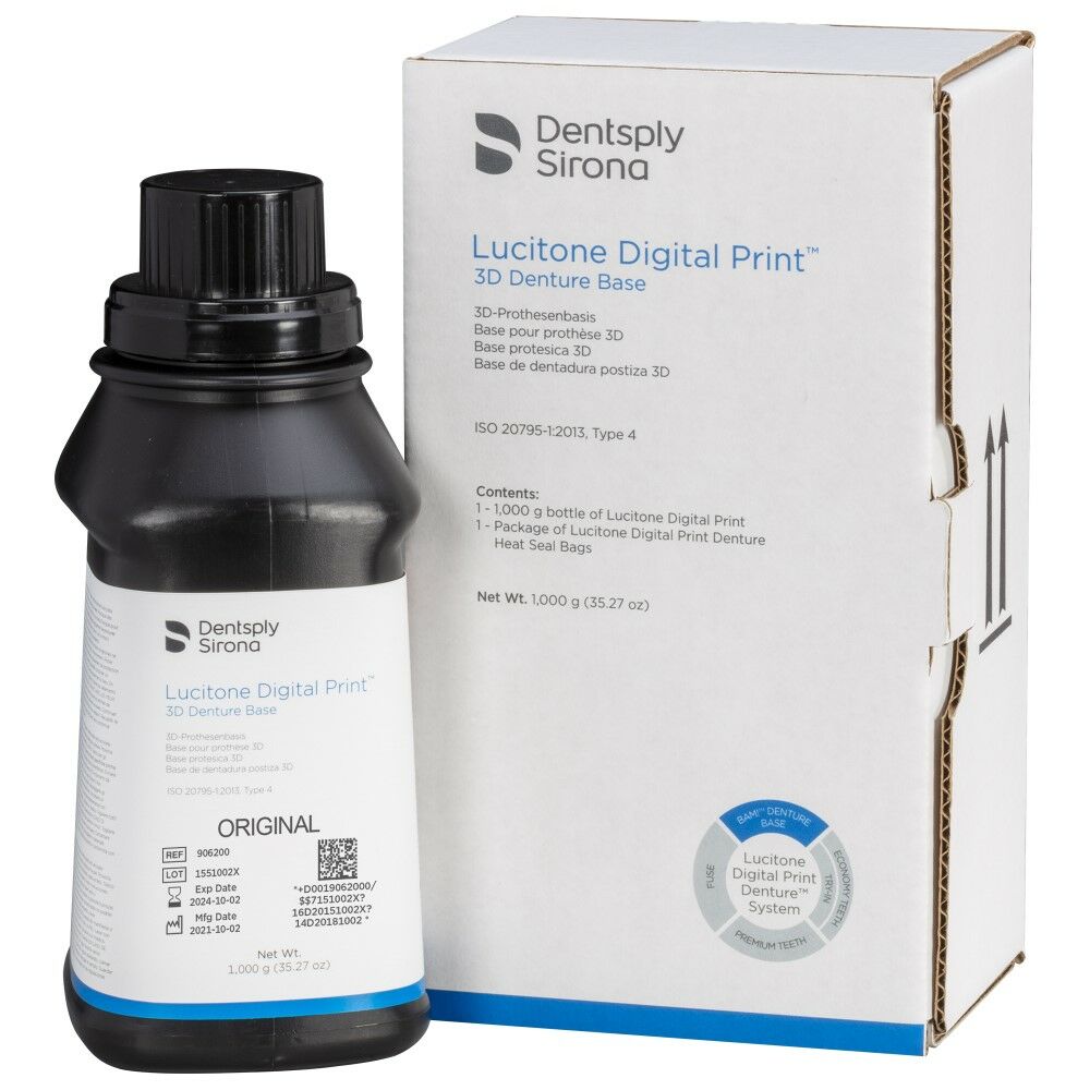 Dentsply Lucitone Digital Print 3D Denture resin pink 1 x 1 kg — NO1
