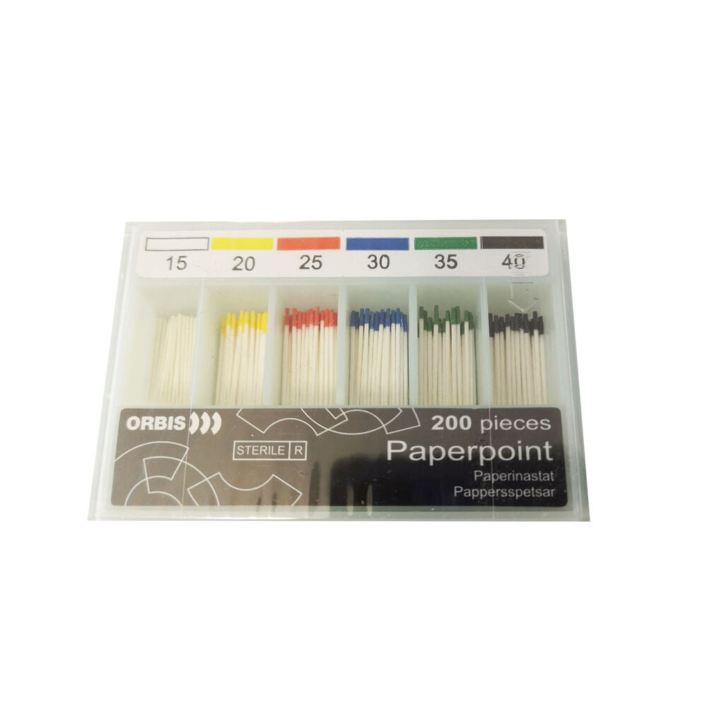 ORBIS Papirspisser 40 sort 1 x 200 stk — NO1