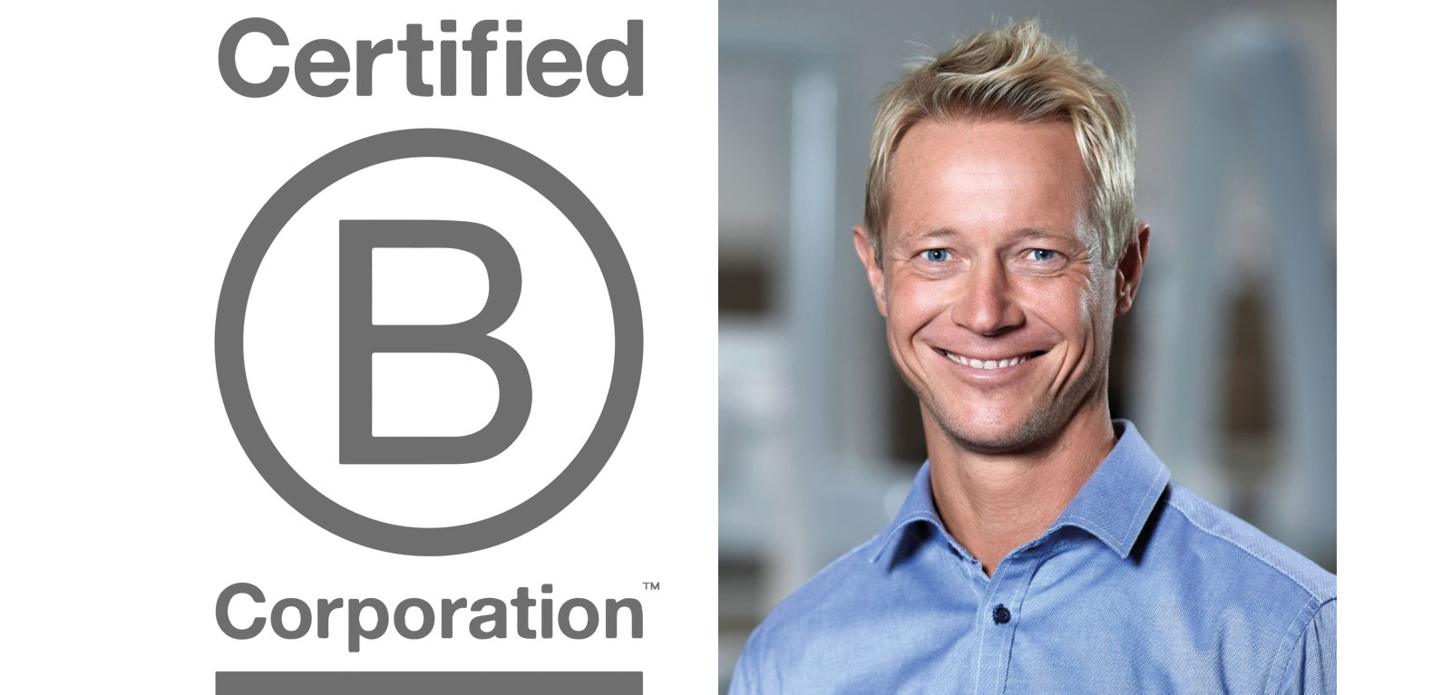 B Corp sertifisering for Plandent Danmark ved Dennis Hindsberg